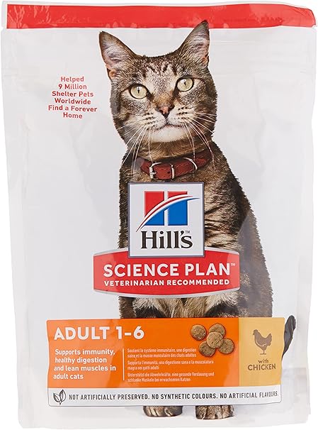 Hill's science plan Adult Cat Food with Chicken