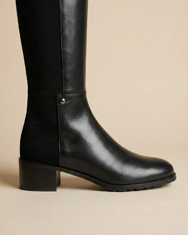 Stuart Weitzman mezzamezza black boots