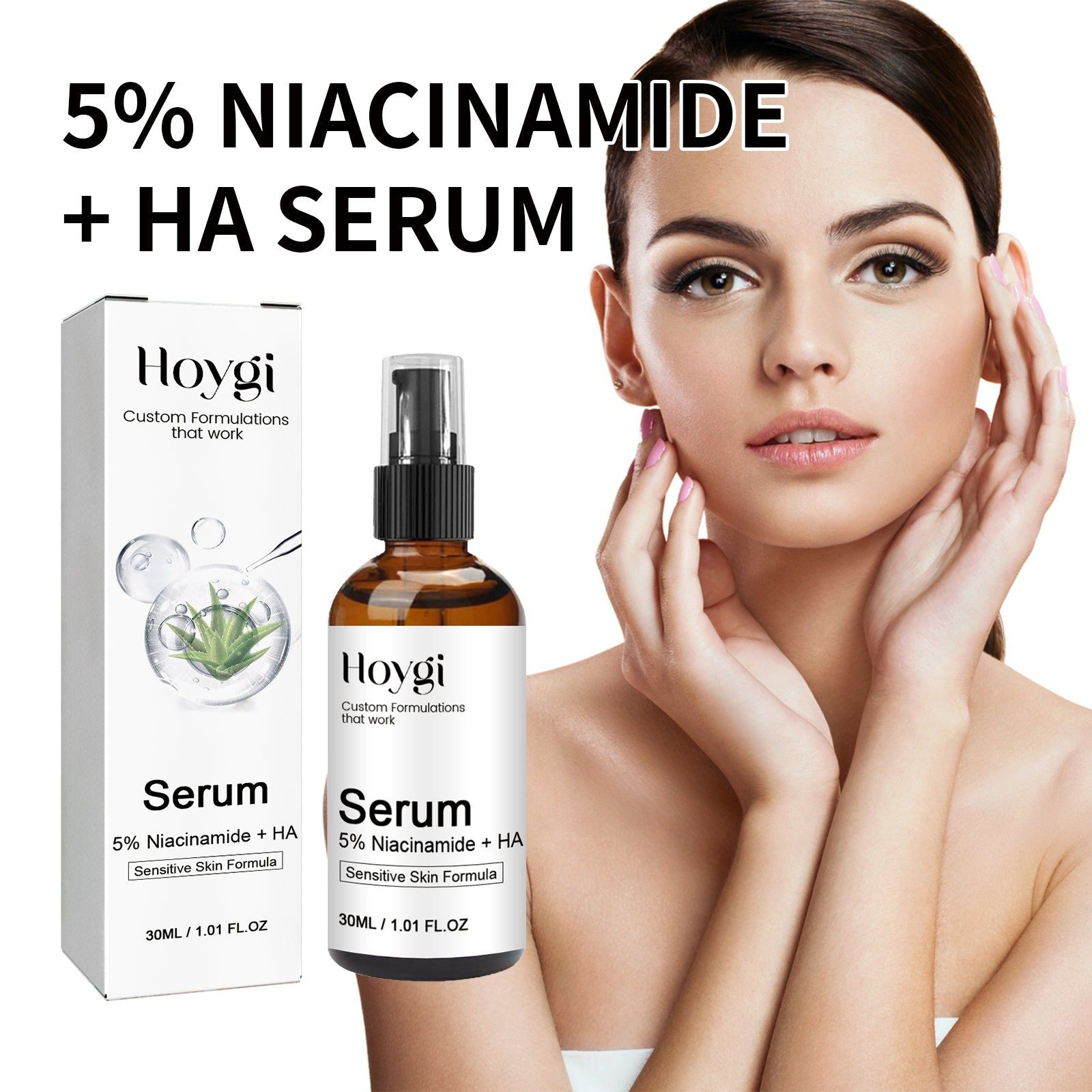 Hydrating Niacinamide Serum for Clear Skin, Pore Refining, Anti-Aging, Moisturizer ,30ml