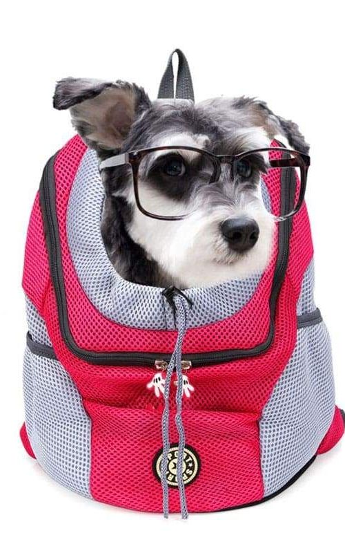 Pet Carrier Backpack Breathable Travel Shoulder Bag
