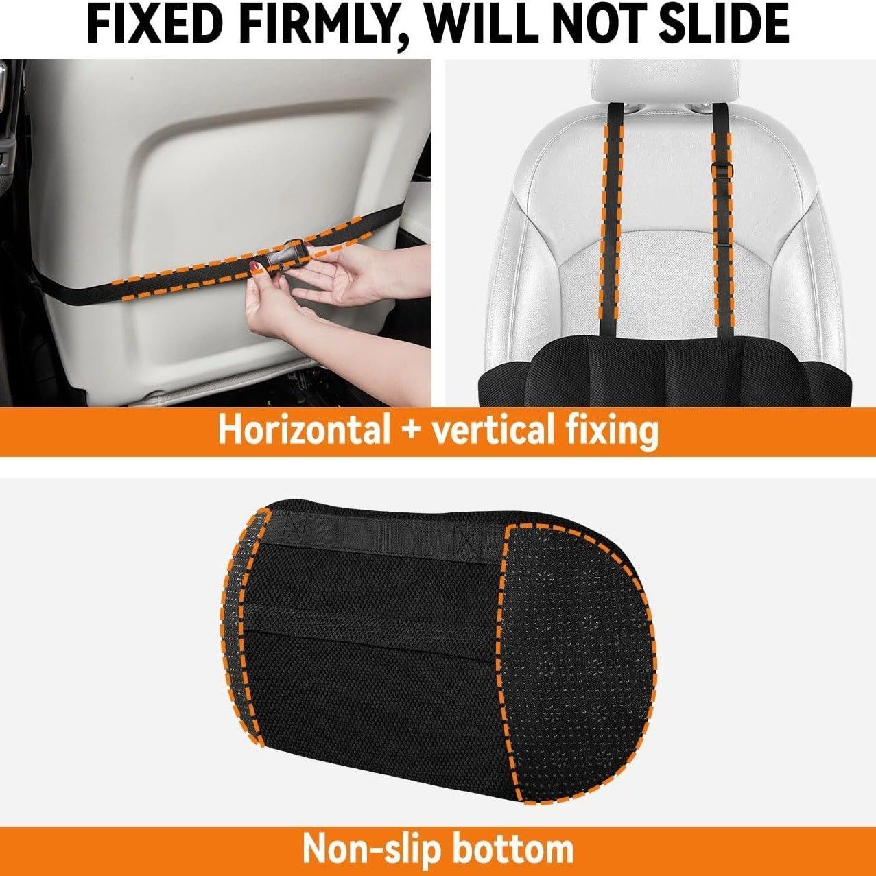 Lumbar Support Pillow Universal Car Seat Cushion for Car Office