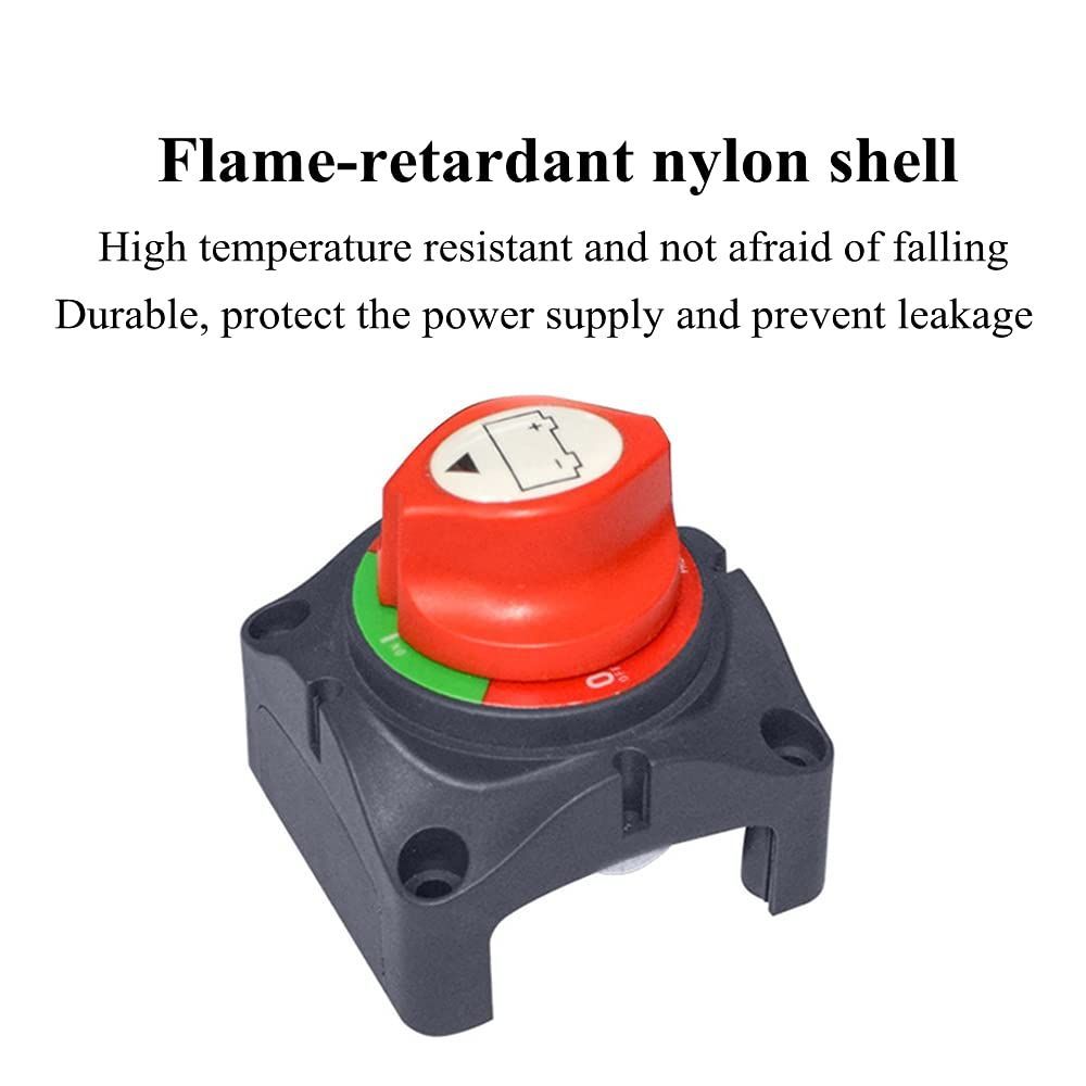 Battery Disconnect Switch Master Isolator Cut Off Switch For Car Vehicle RV Boat