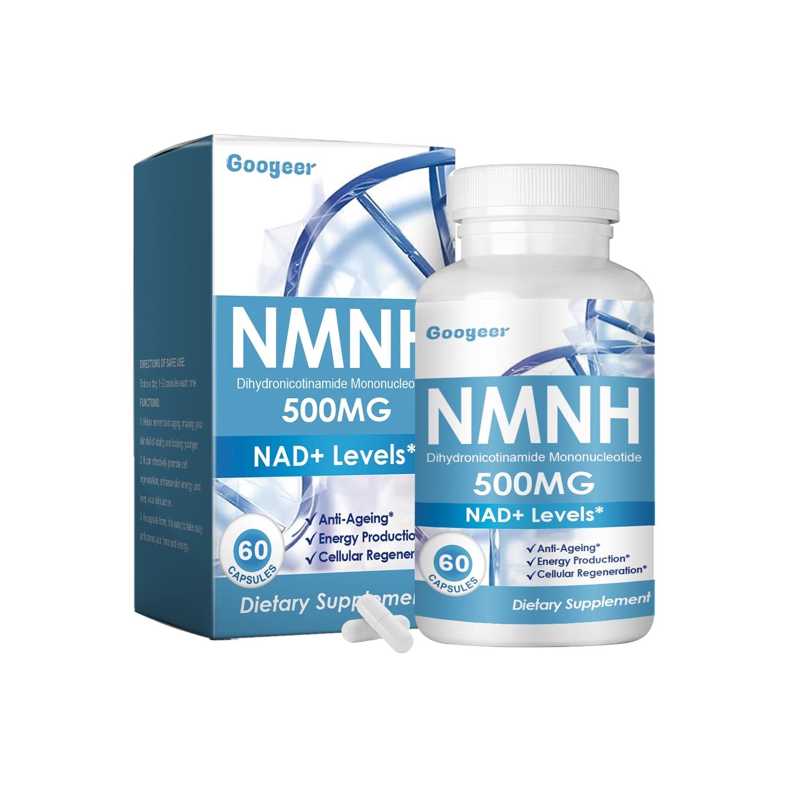Body Care Supplement, Skin Rejuvenation, Cell Regeneration, Daily Skin Boost ,60 capsules