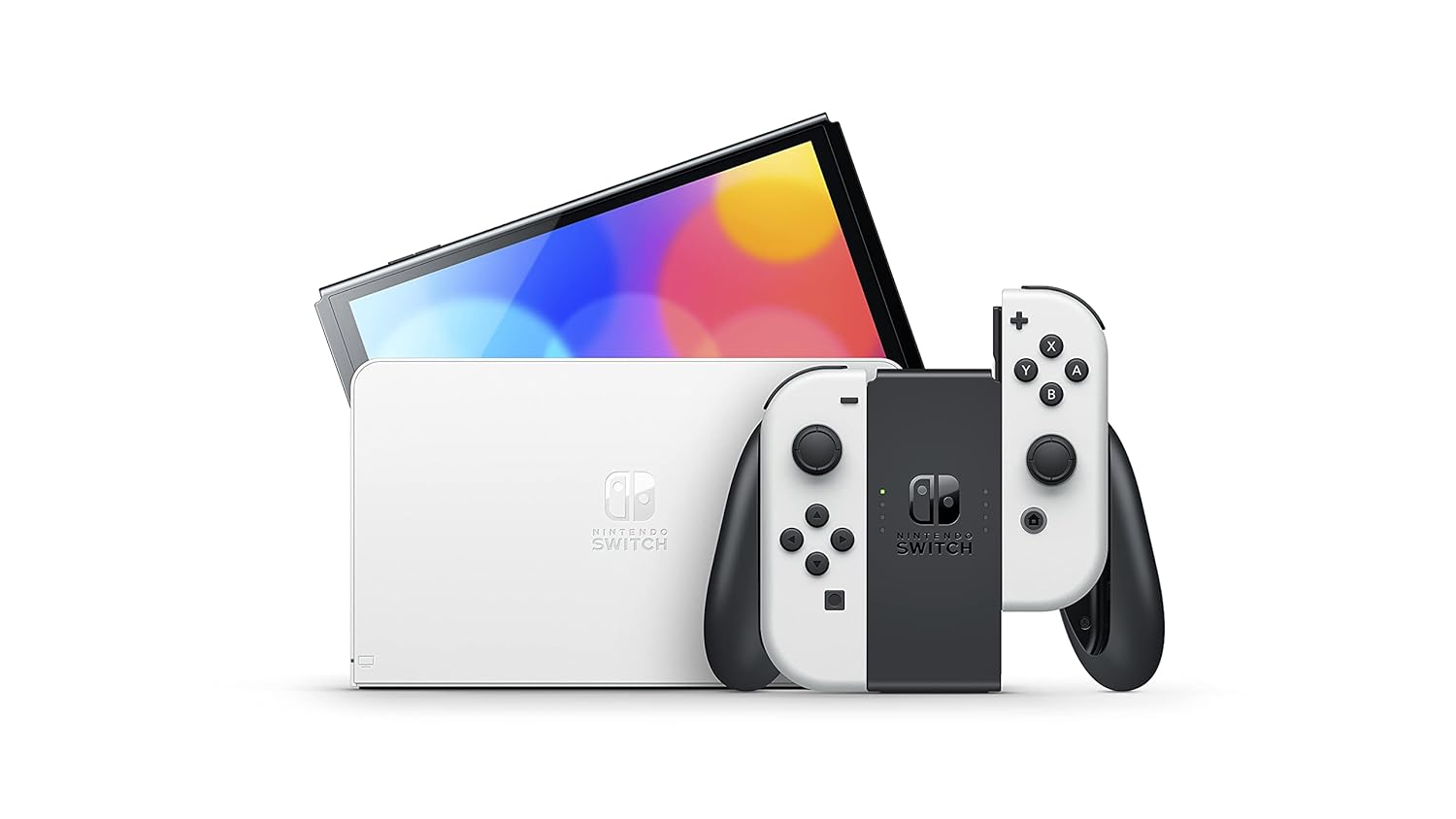 Nintendo Switch OLED Model Gaming Console, 7″ OLED Screen