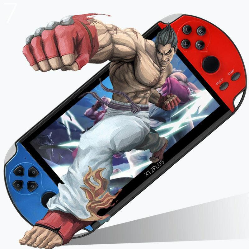 7 inch Retro Handheld Game Console IPS Screen 8GB Built-in 2000+ Classic Games