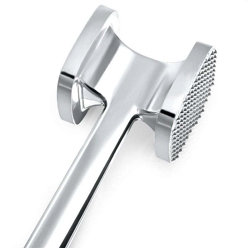 Meat Tenderizer Hammer Double Sided Steak Metal Mallet Kitchen Tool For Steak Chicken Fish