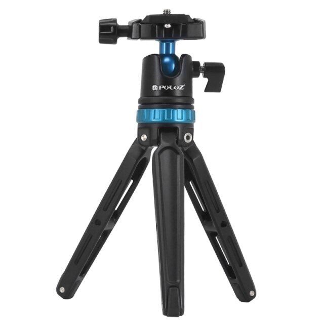 Tripod Hungry for Digital Camera, Height Adjustment, 11-22.4cm, Gimbal, Digital