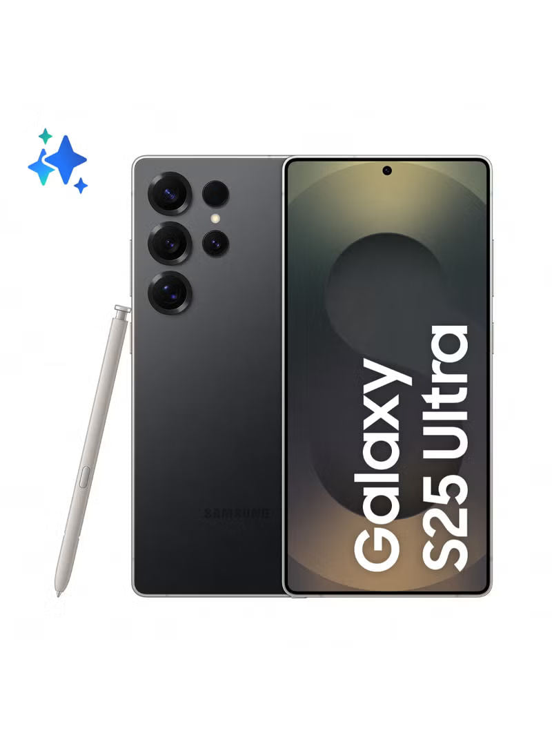 Galaxy S25 Ultra Titanium Black 12GB RAM 512GB 5G - Middle East Version