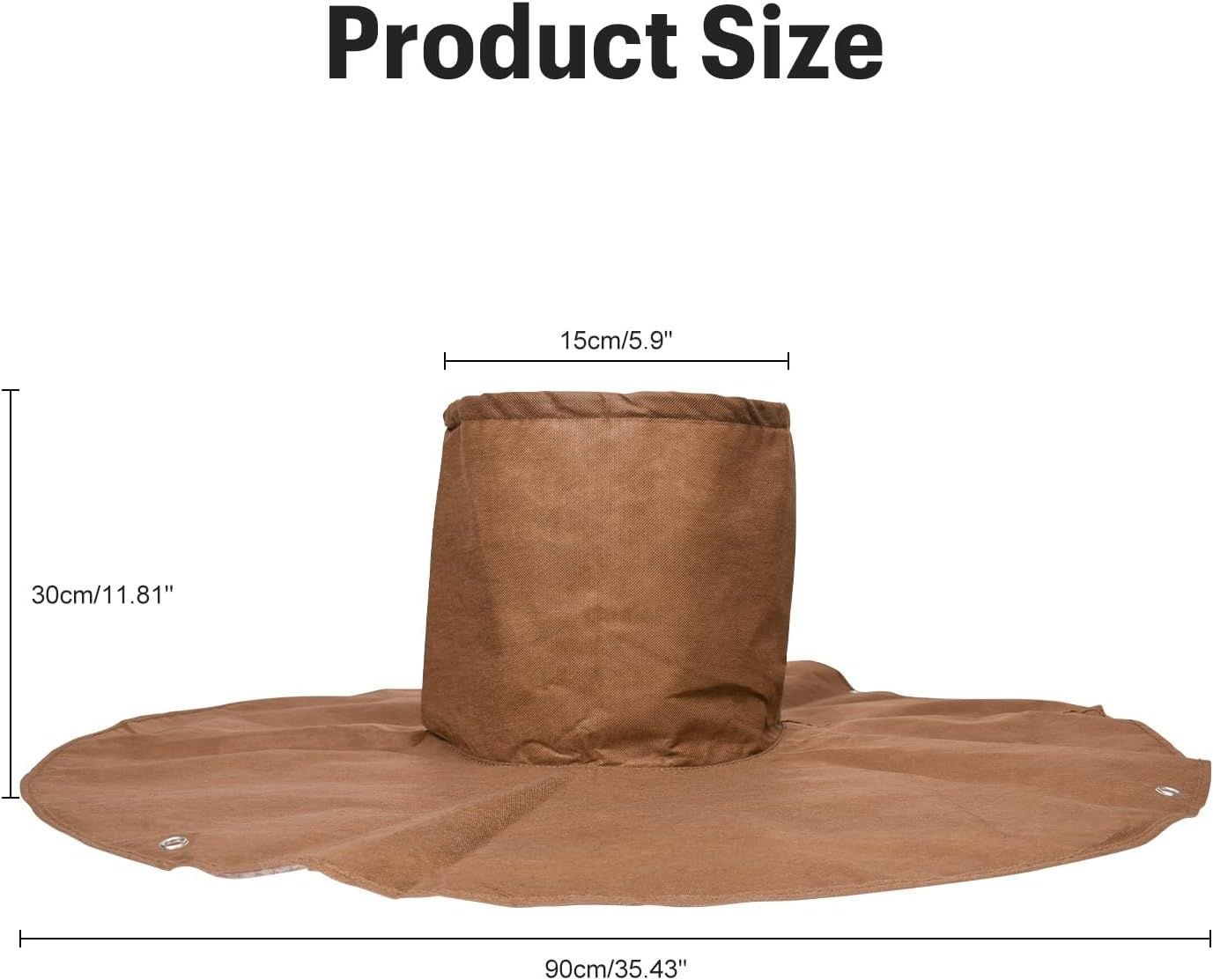 Plant Covers Freeze Protection,Winter Frost Covers for Plants Root Protection