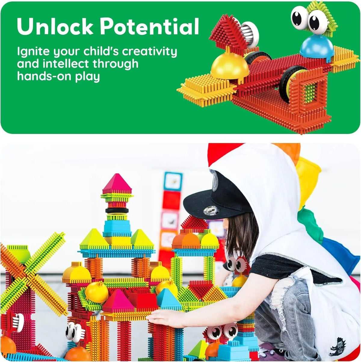 Hedgehog Building Blocks 120 pcs – PicassoTiles