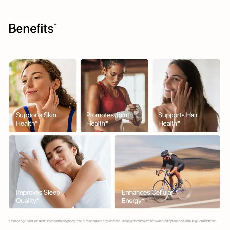 Decode Age Optiage Collagen Peptides Unflavoured 75g