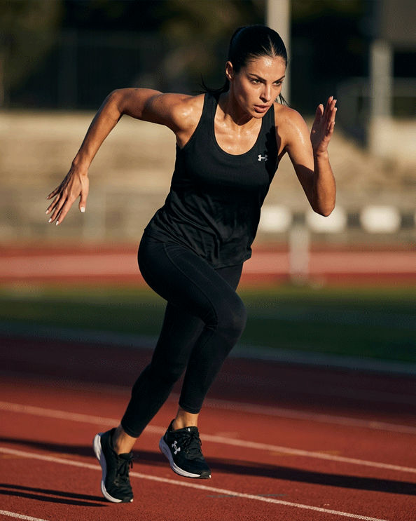 Under Armour Black V-Back Training Tank