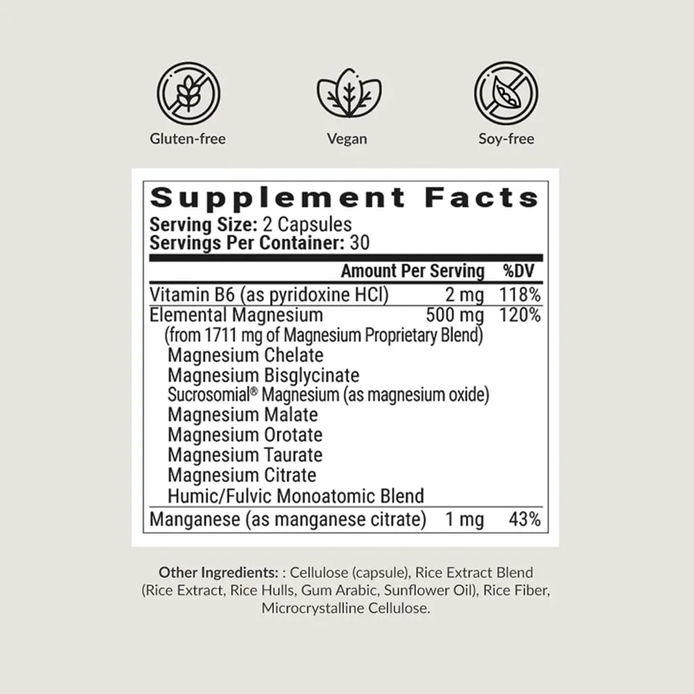 كبسولات BiOptimizers Magnesium Breakthrough 30
