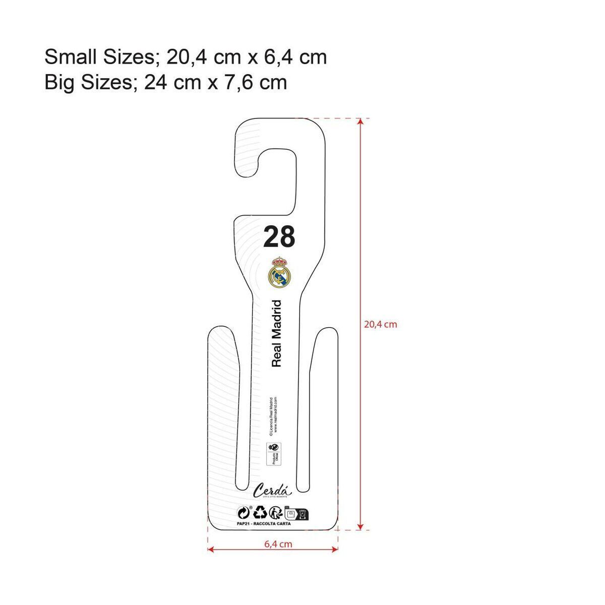 شبشب للأطفال من نادي ريال مدريد، باللون الأزرق