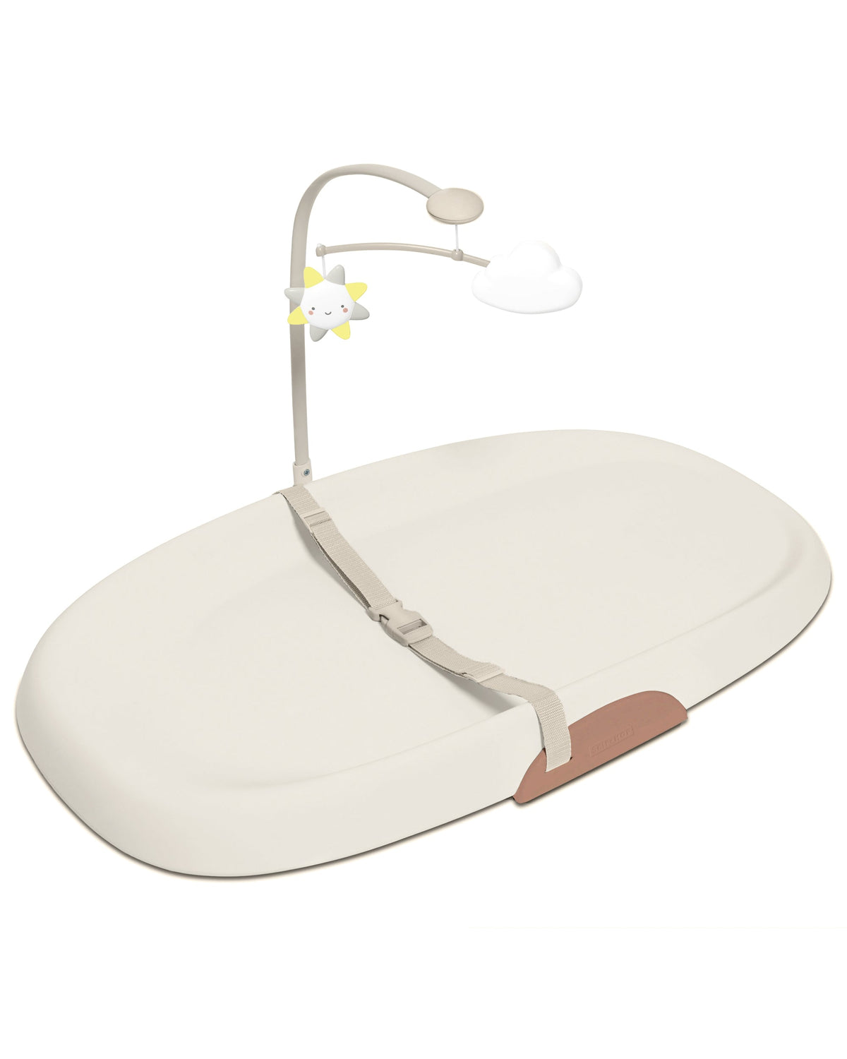 Skip Hop Nursery Style Wipe-Clean Changing Pad - Beige/Brown