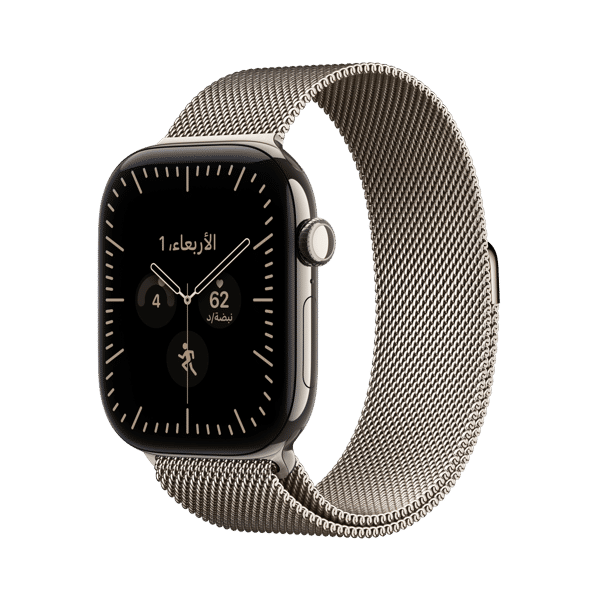 Apple Watch Series 12 G+C 42mm Titanium Case with Milanese Loop