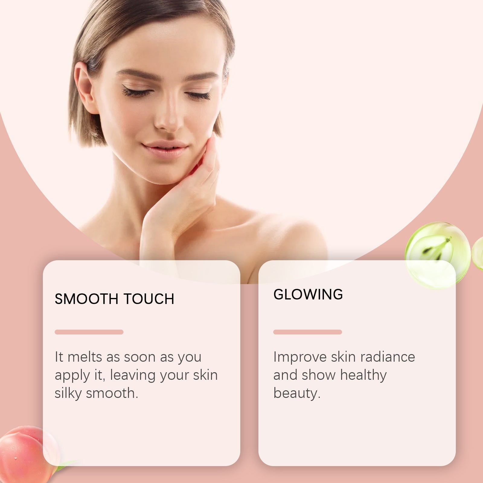 Skin Care Body Oil, Moisturizing, Firming, Natural Apricot, Hydrating, Massage ,60ml