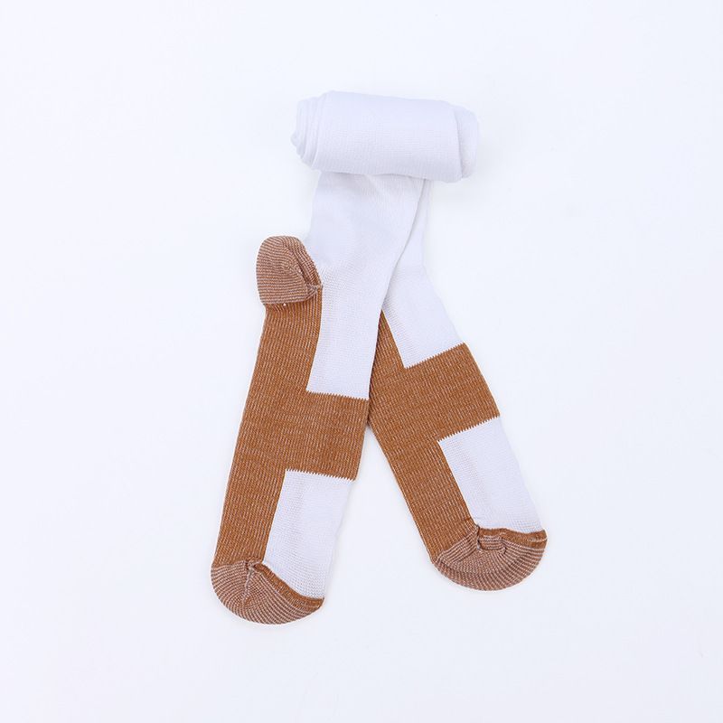 3 Pairs Long Tube Compression Socks Knee High Fitness Slim Socks Pain Relief