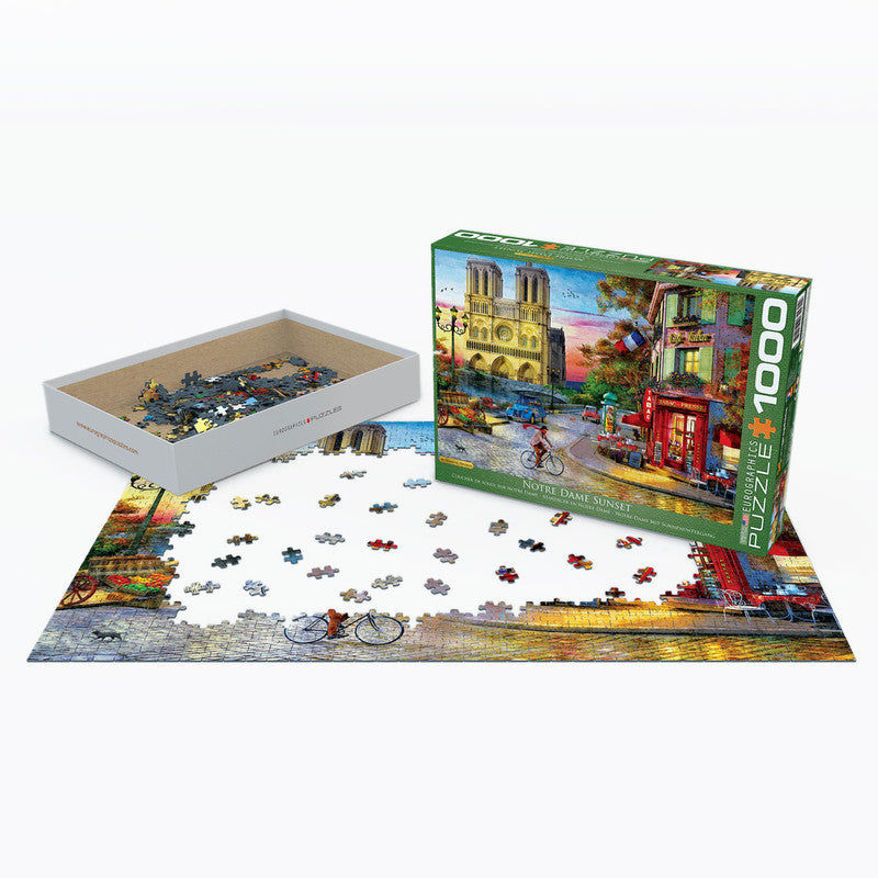 Notre Dame 1000 Pieces Puzzle