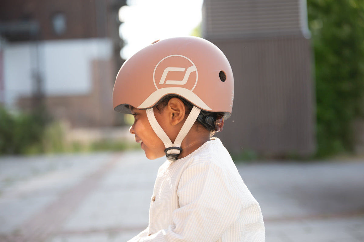 Scoot & Ride Baby Helmet XXS S Mocha