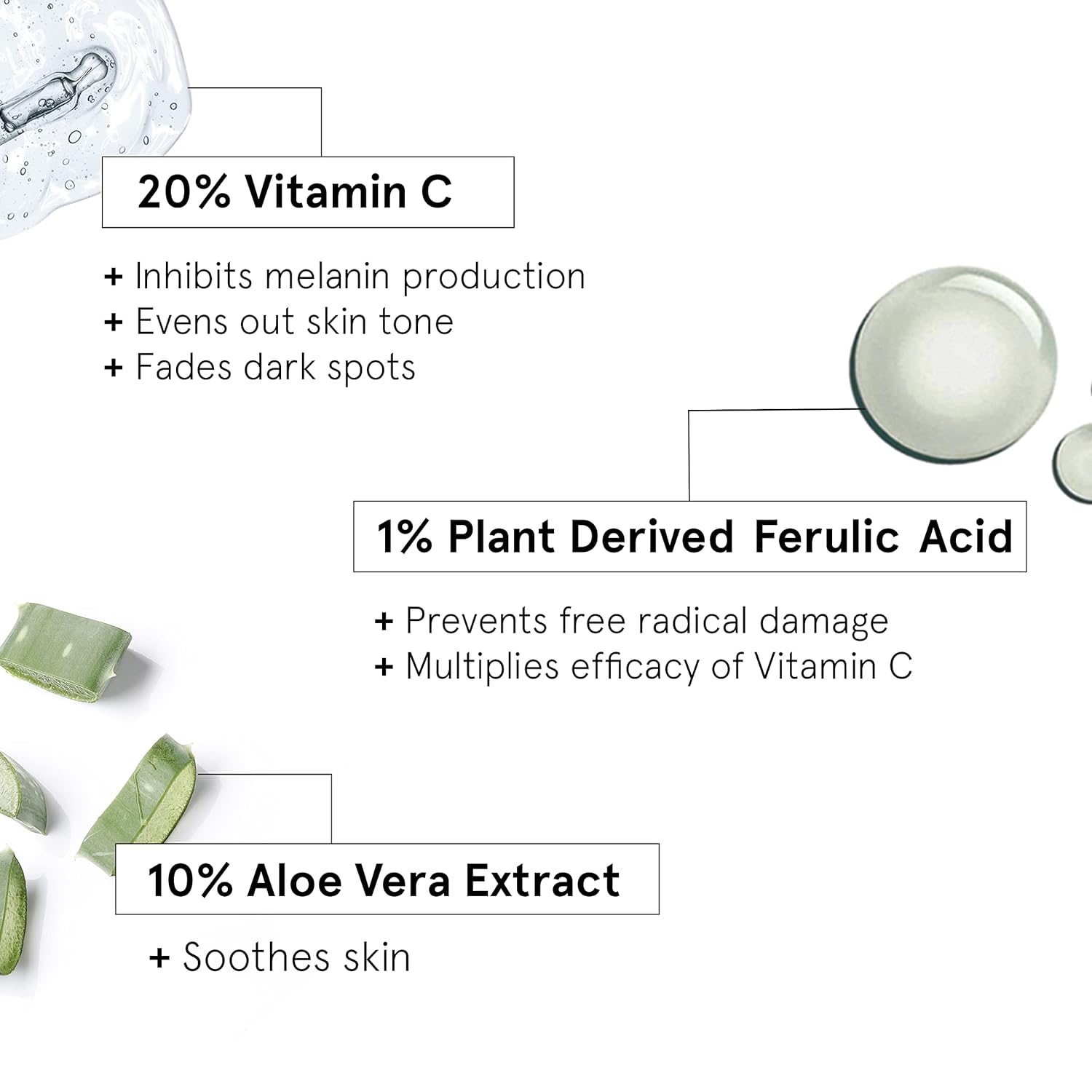 Be Bodywise 20٪ سيروم فيتامين C لبشرة مشرقة ومتألقة 20 مل