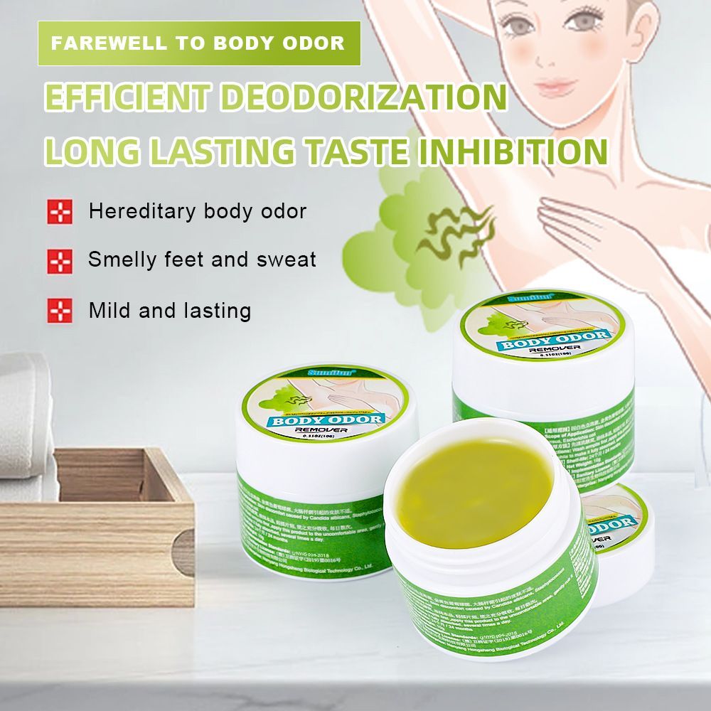 Odor Remover Cream Underarm Care Cream Body Armpit Sweat Deodorant