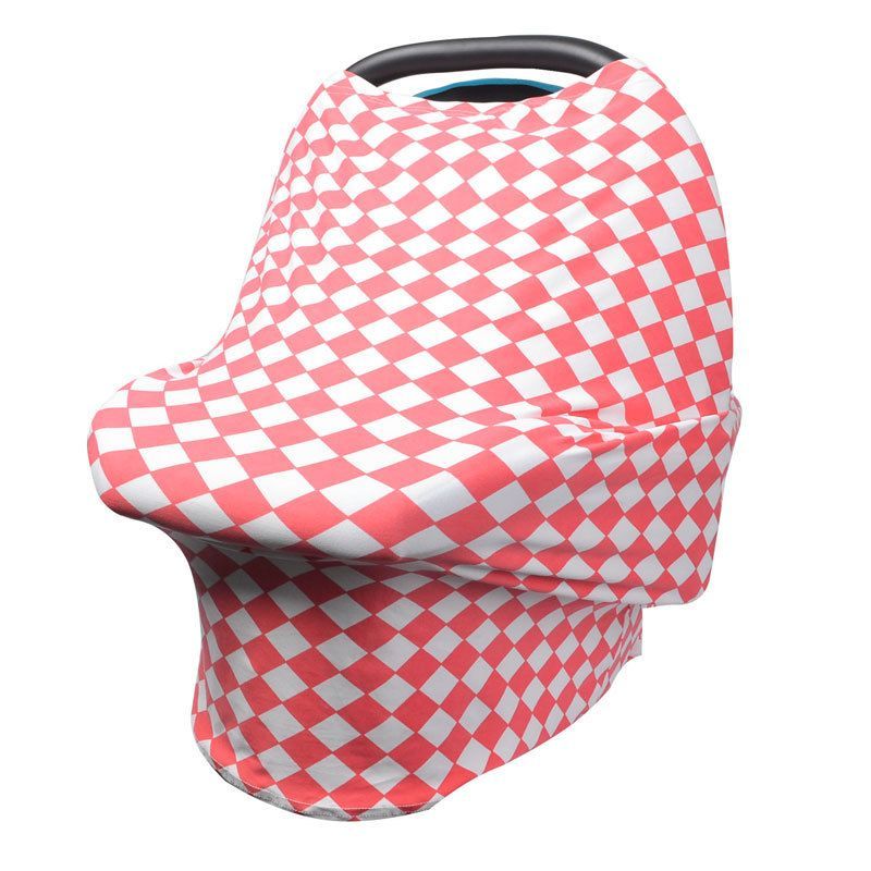 Nursing Cover Breastfeeding Shawl Infant Stroller Cover Stretchy Car Seat Canopy For Babies