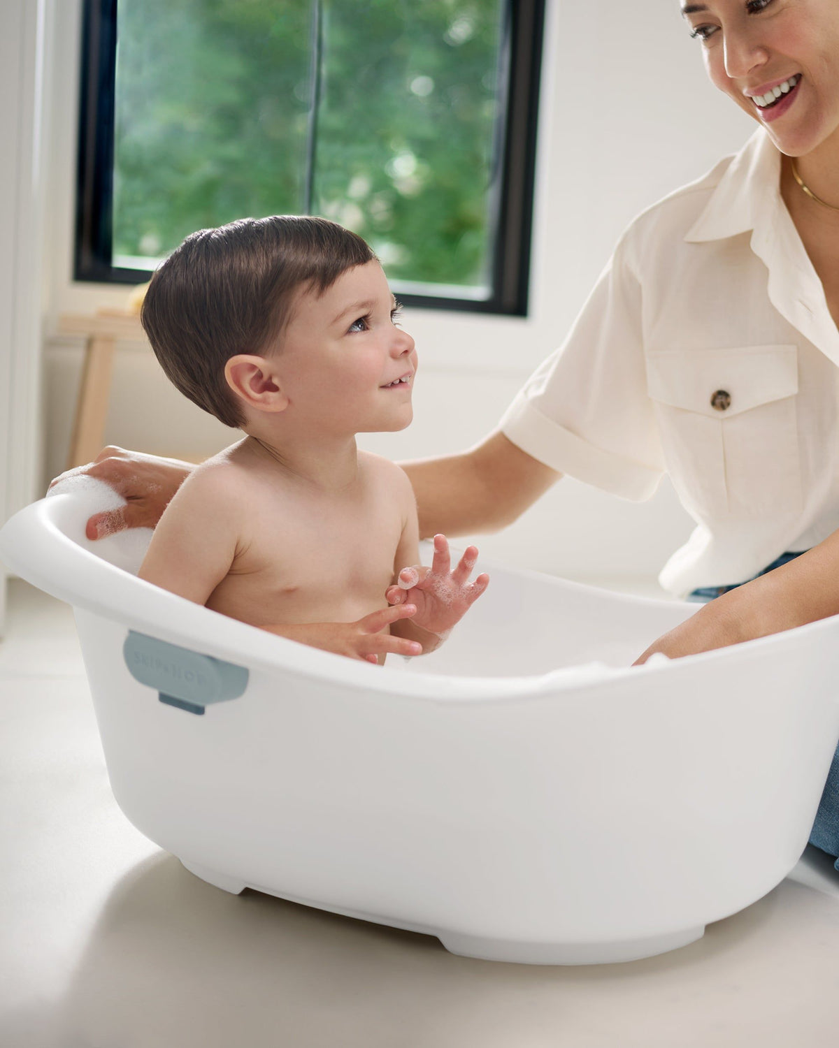 Skip Hop Wave 4-in-1 Baby Bath Tub