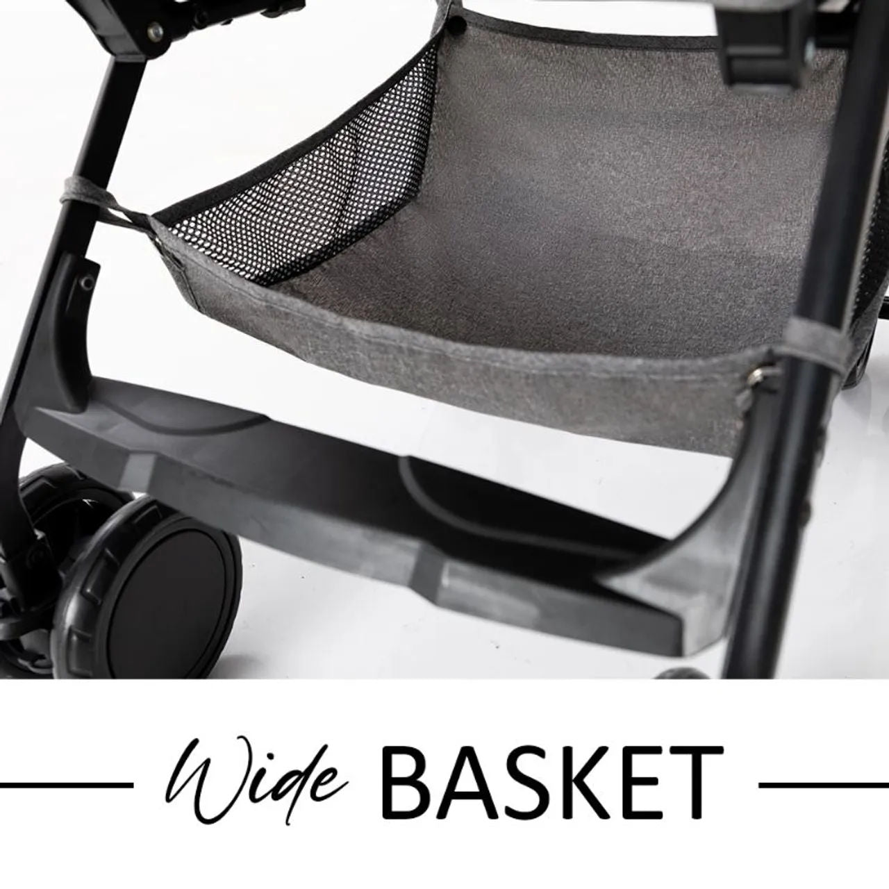 Teknum - عربة أطفال Trip Plus - رمادي