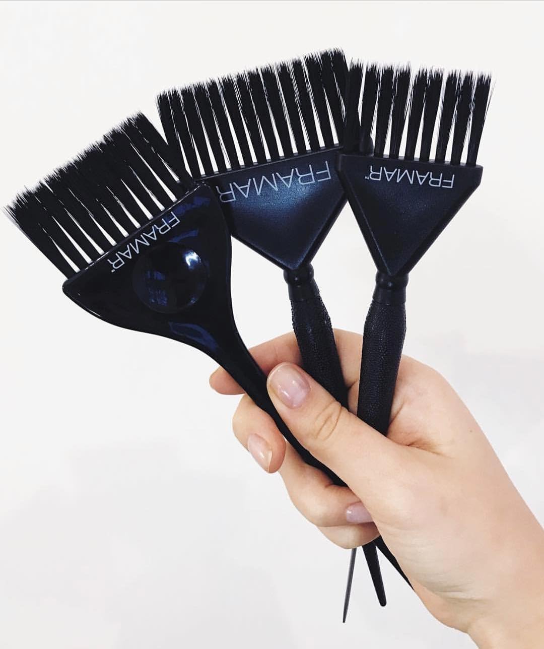 Framar Family Pack, Hair Coloring Brushes, Pack of 3