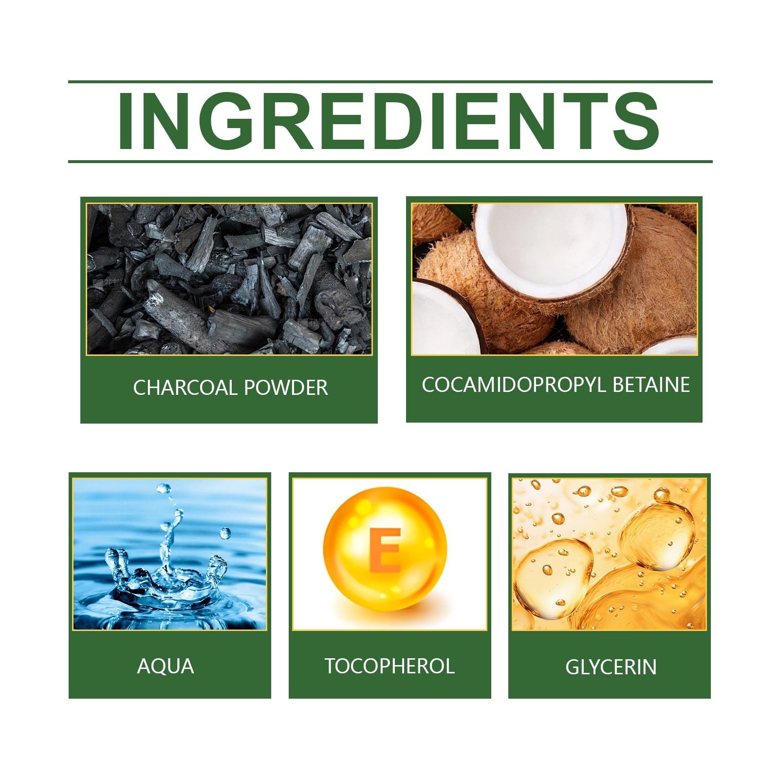 Charcoal Facial Cleansing Wash, Oil Control, Deep Pore Cleanser, Refreshing, Moisturizing ,100g