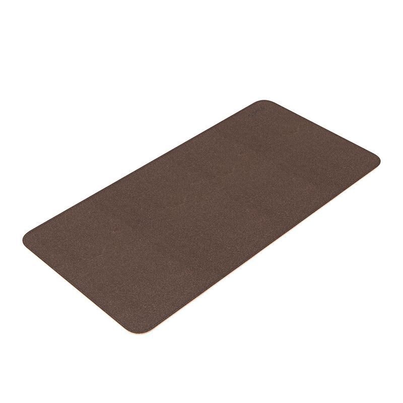 Double Sided Mouse Pad,Size: 300x600mm, Color:Cork + Coffee Cork + Coffee