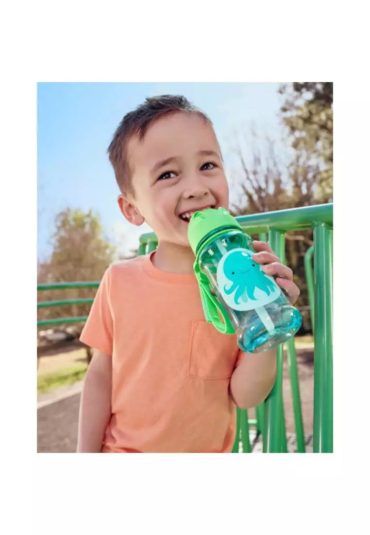 Skip Hop Zoo Straw Bottle Octopus