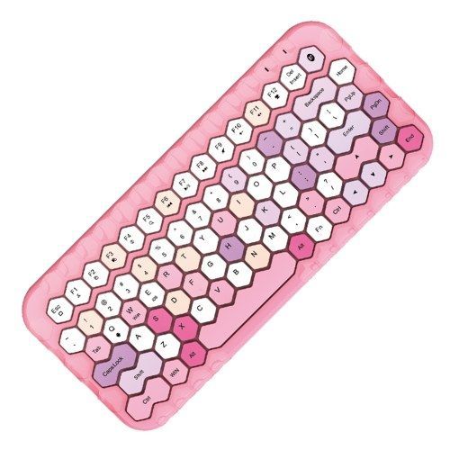 Mofii honey BT Wireless BT Keyboard Mixed Color 83 Key Mini Portable