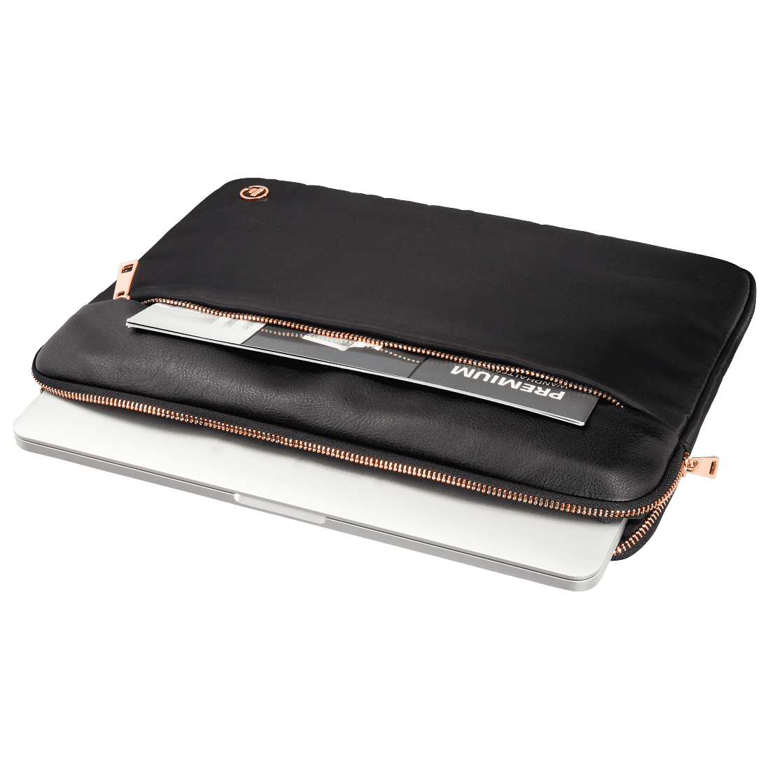 HAMA 101582 "Mission" Notebook Sleeve, up to 40 cm (15.6"), rose gold