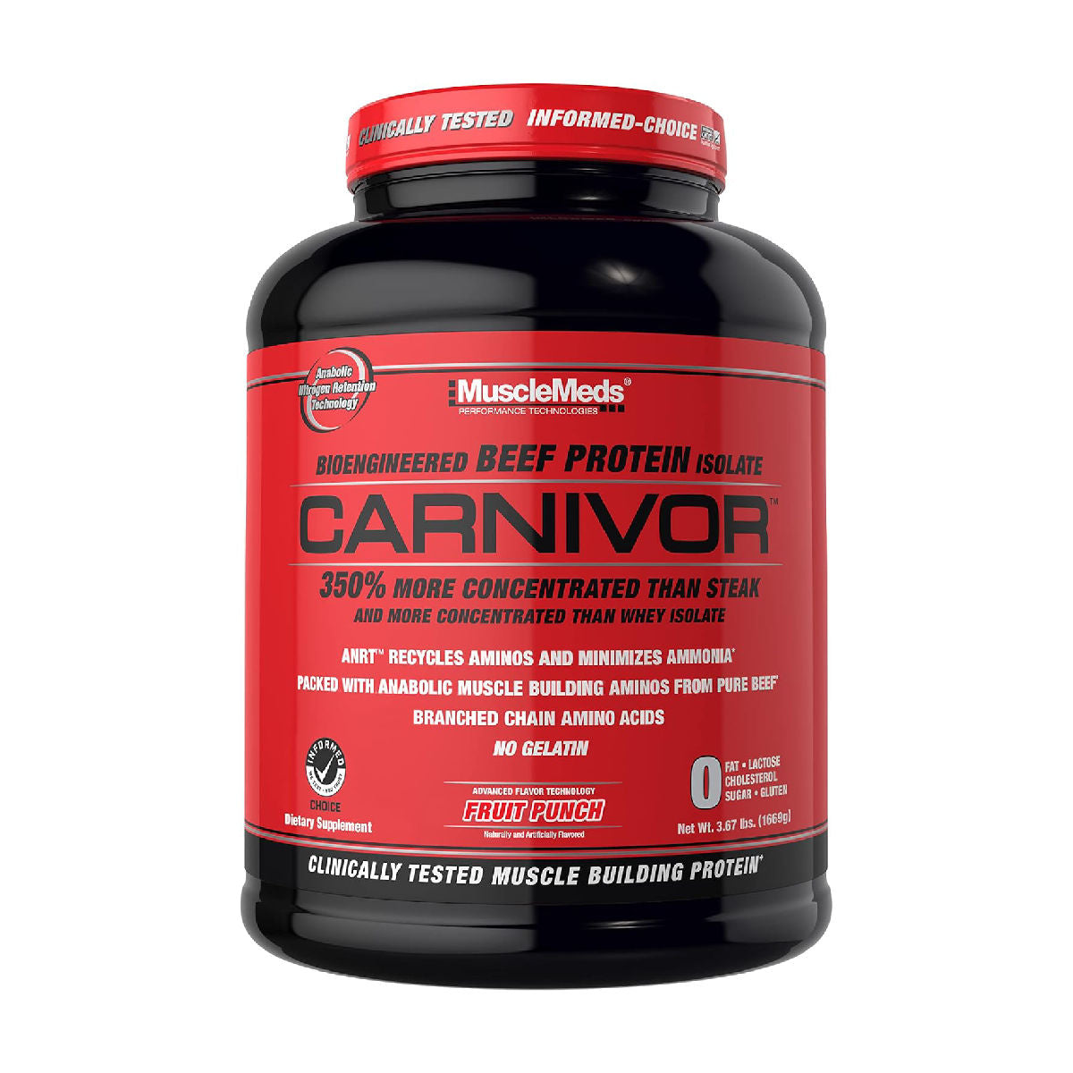 Carnivor Isolate Fruit Punch 4.lb