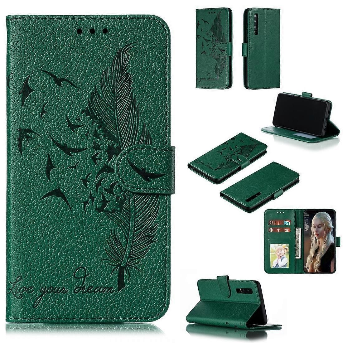 Flip Leather Wallet Case With Card Slots for Huawei P30