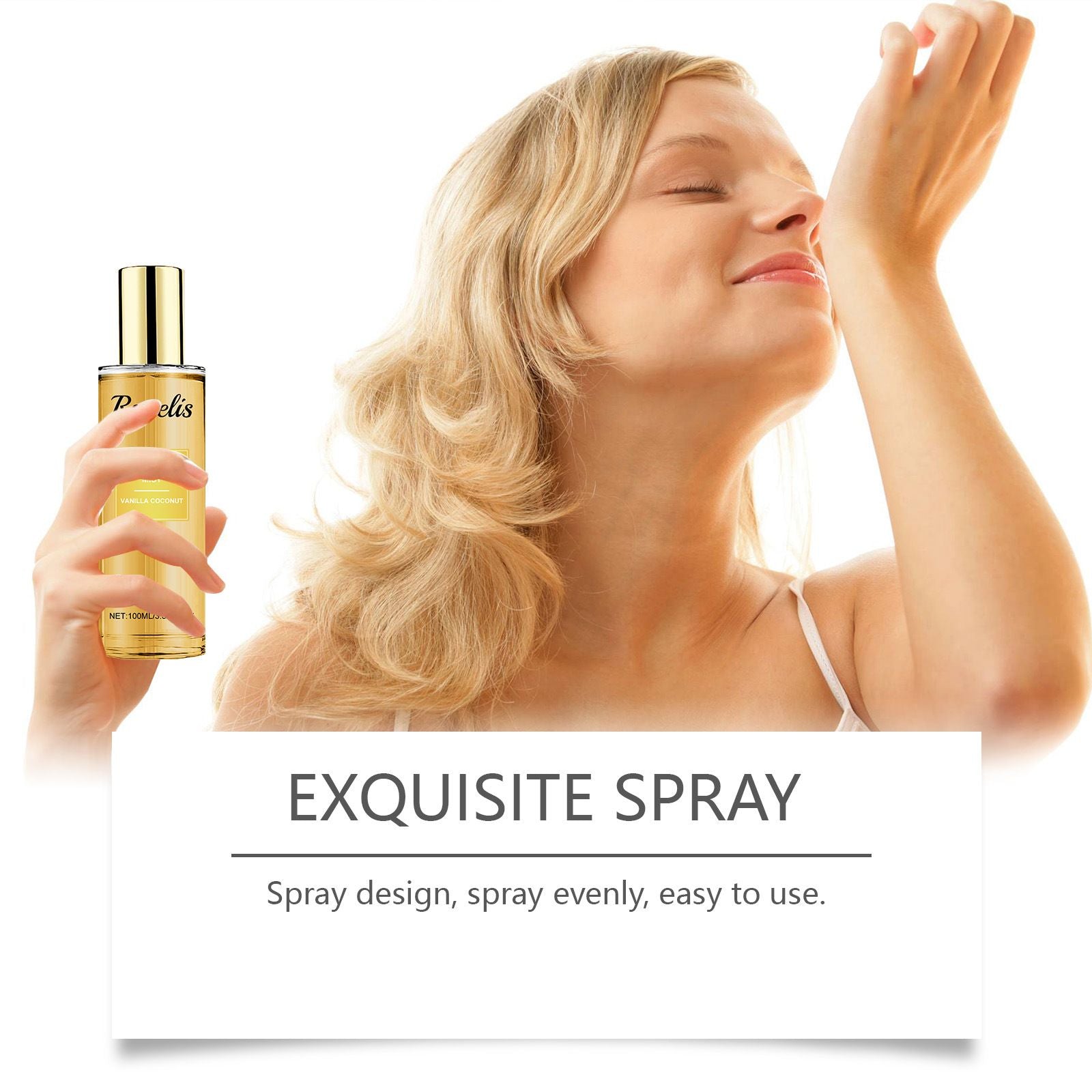 100ml Vanilla Coconut Mist with Sweet and Tropical Scent