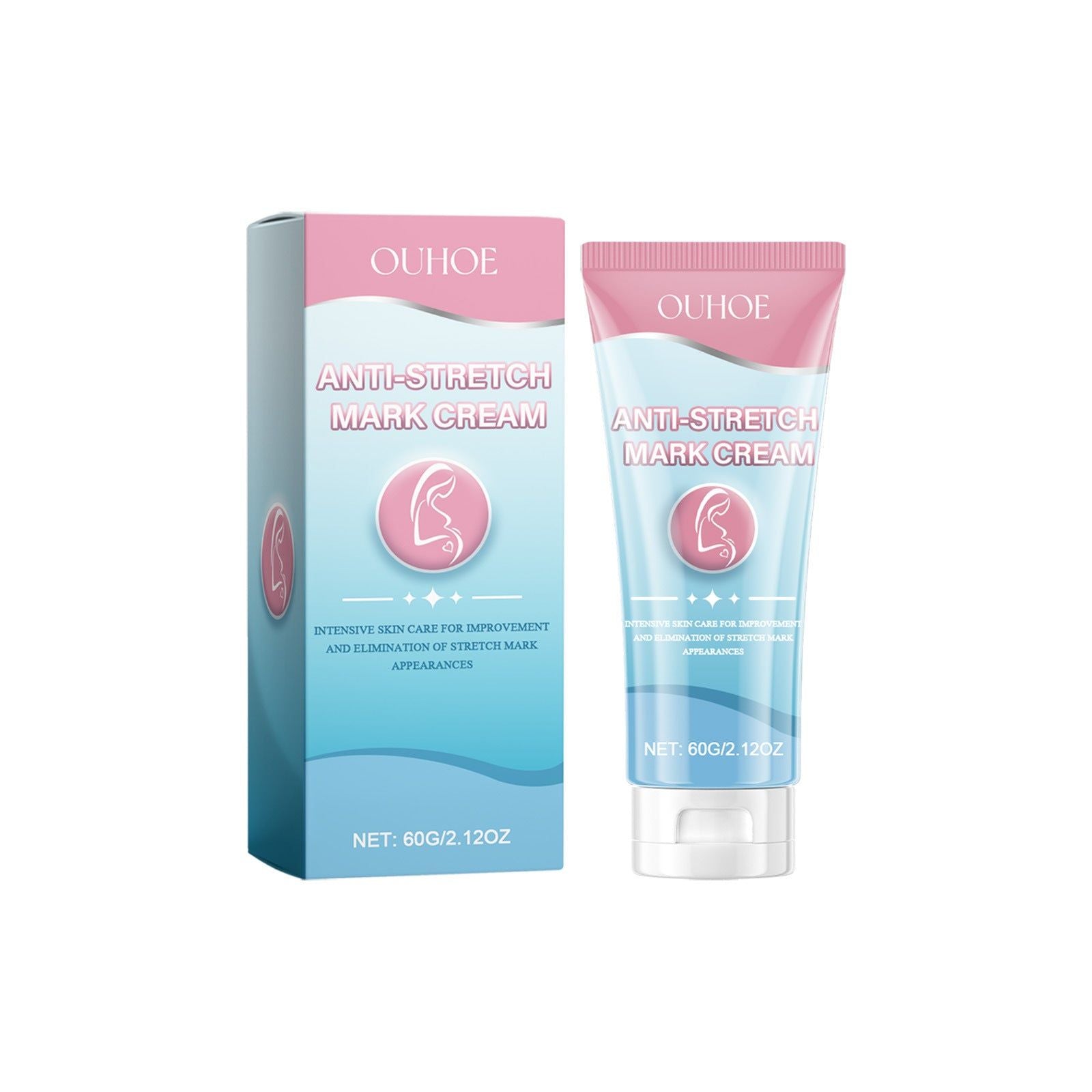 Pregnancy Care Cream for Smooth Skin, Scar Repair, Moisturizing, Postpartum Skin Recovery ,60g