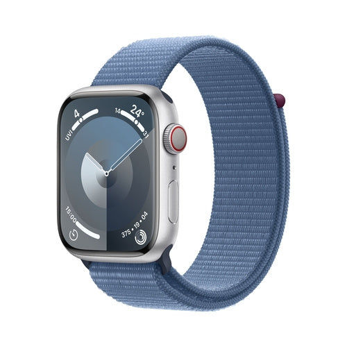Series 9 GPS + Cellular 45mm Aluminium Sport Loop