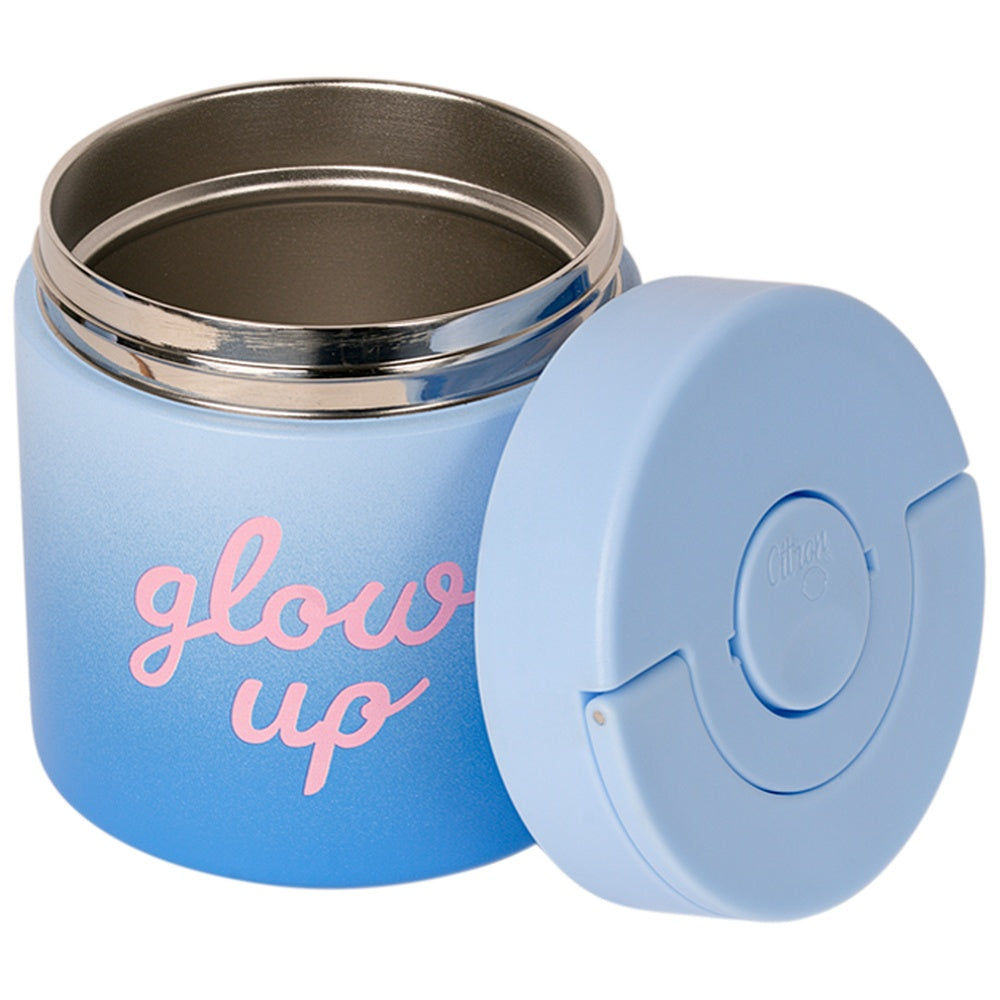 Citron Food Jar Insulated Stainless Steel 350ml - Blue Glowup