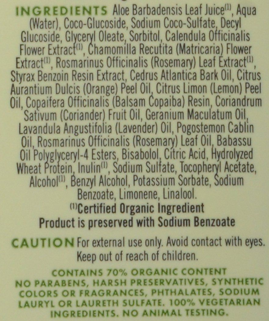 Avalon Organics Shampoo Volumizing Rosemary 325 Ml