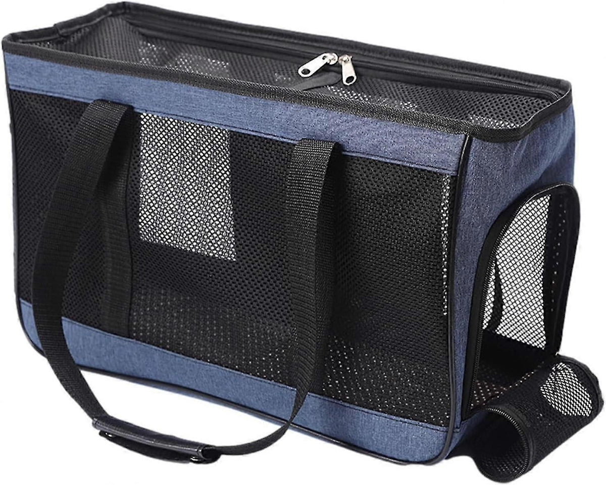 Waterproof Foldable Pet Carrier Bag for Dogs and Cats With Metal Frame