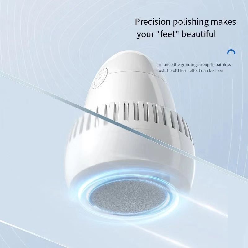 Rechargeable Electric Foot Callus Remover with 2 Grinding Heads