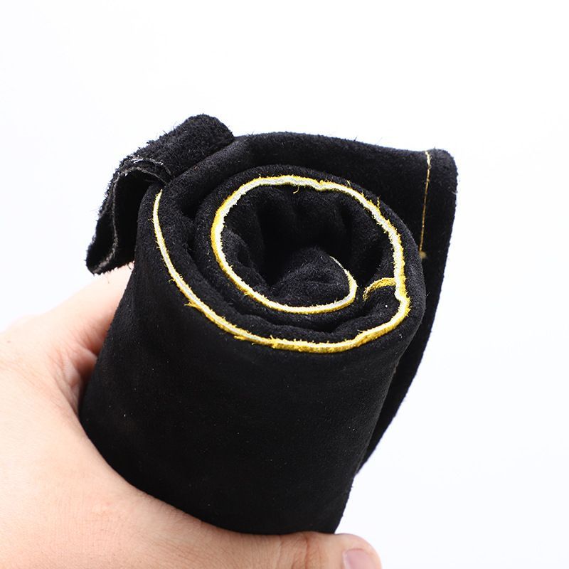 Cowhide Welding Glove Heat Resistant Fireproof Oven Mittens For Welder BBQ Baking