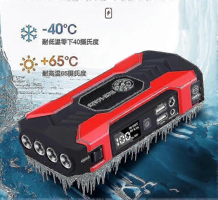 Car Jump Starter 28000mah Power Bank Charger 12v Car Van Battery Pack Booster zxin