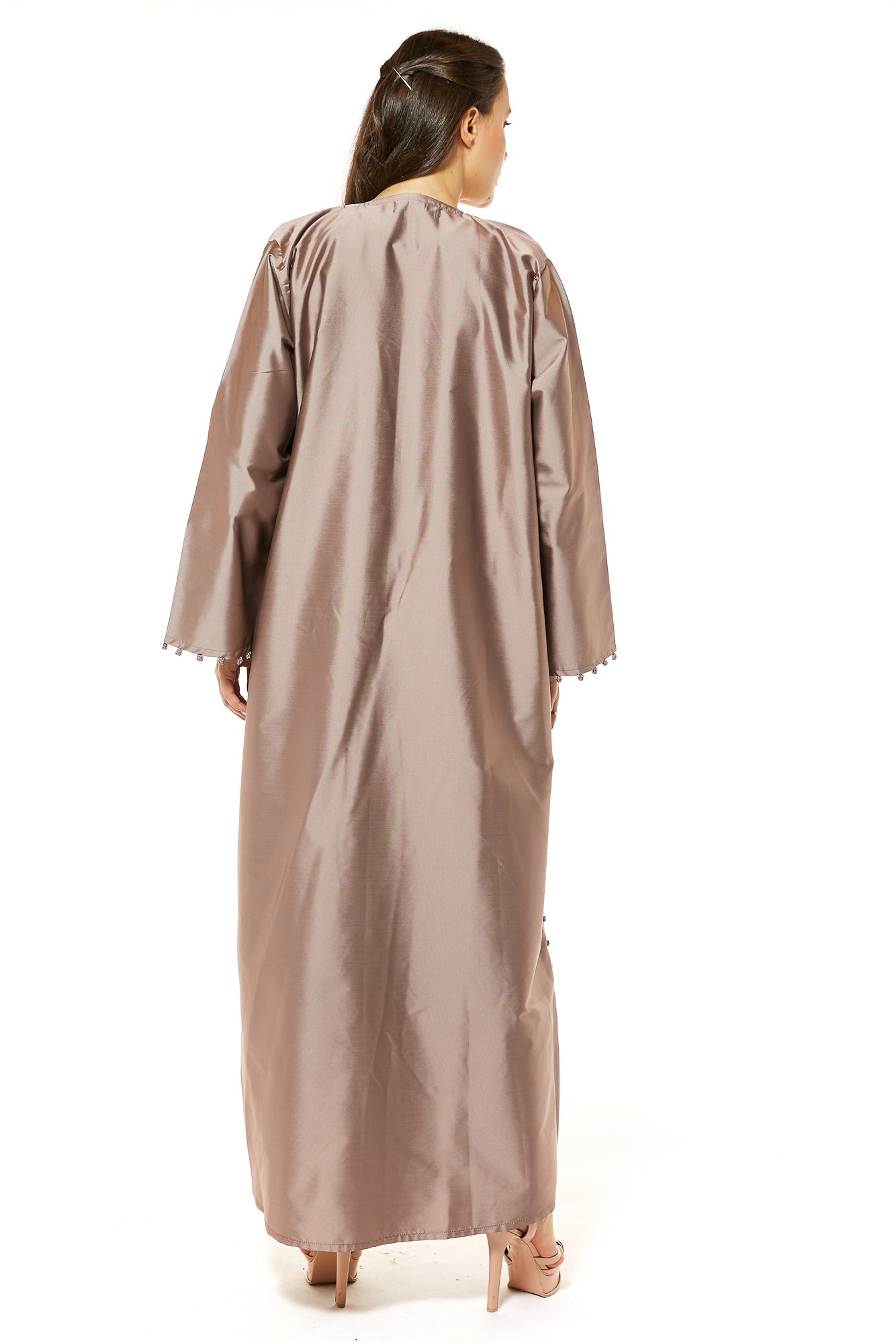 MOiSTREET Silk Abaya