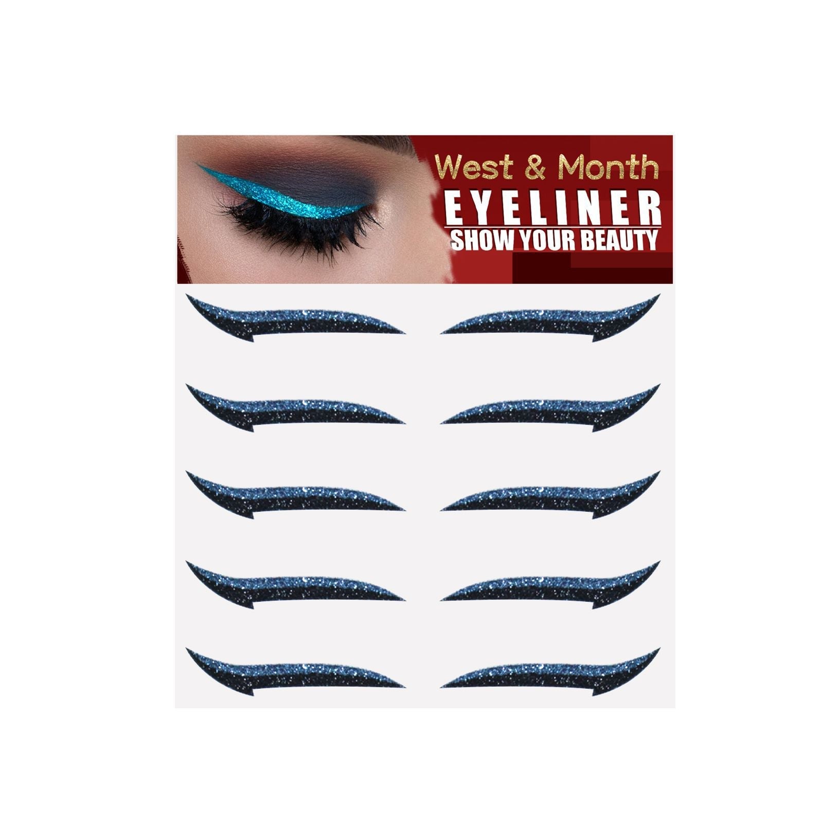 Transform Your Look with Double Eyelid Tape, Easy Self-Adhesive, Trendy Eye Makeup ,5 pairs