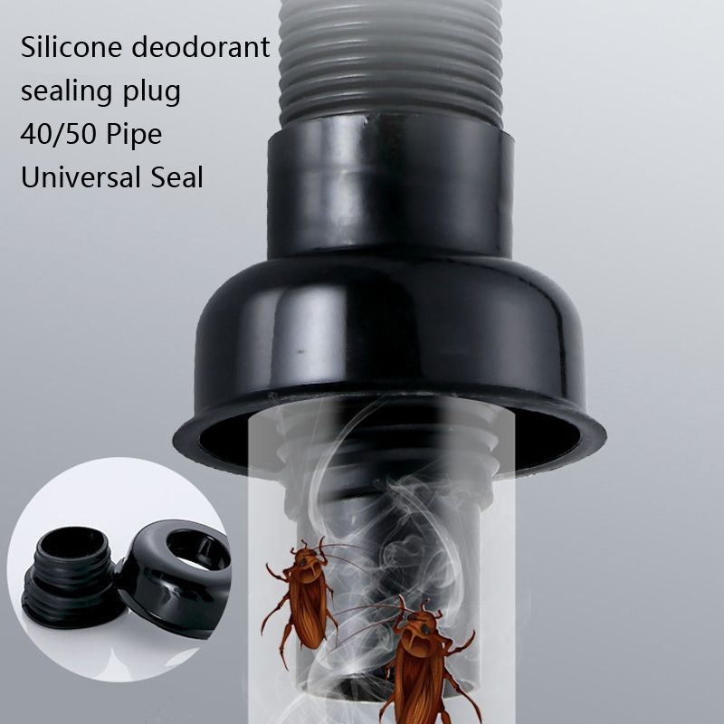 Washbasin Water Pipe H Black Round Surface Bounce Universal H Black Round Surface Bounce Universal