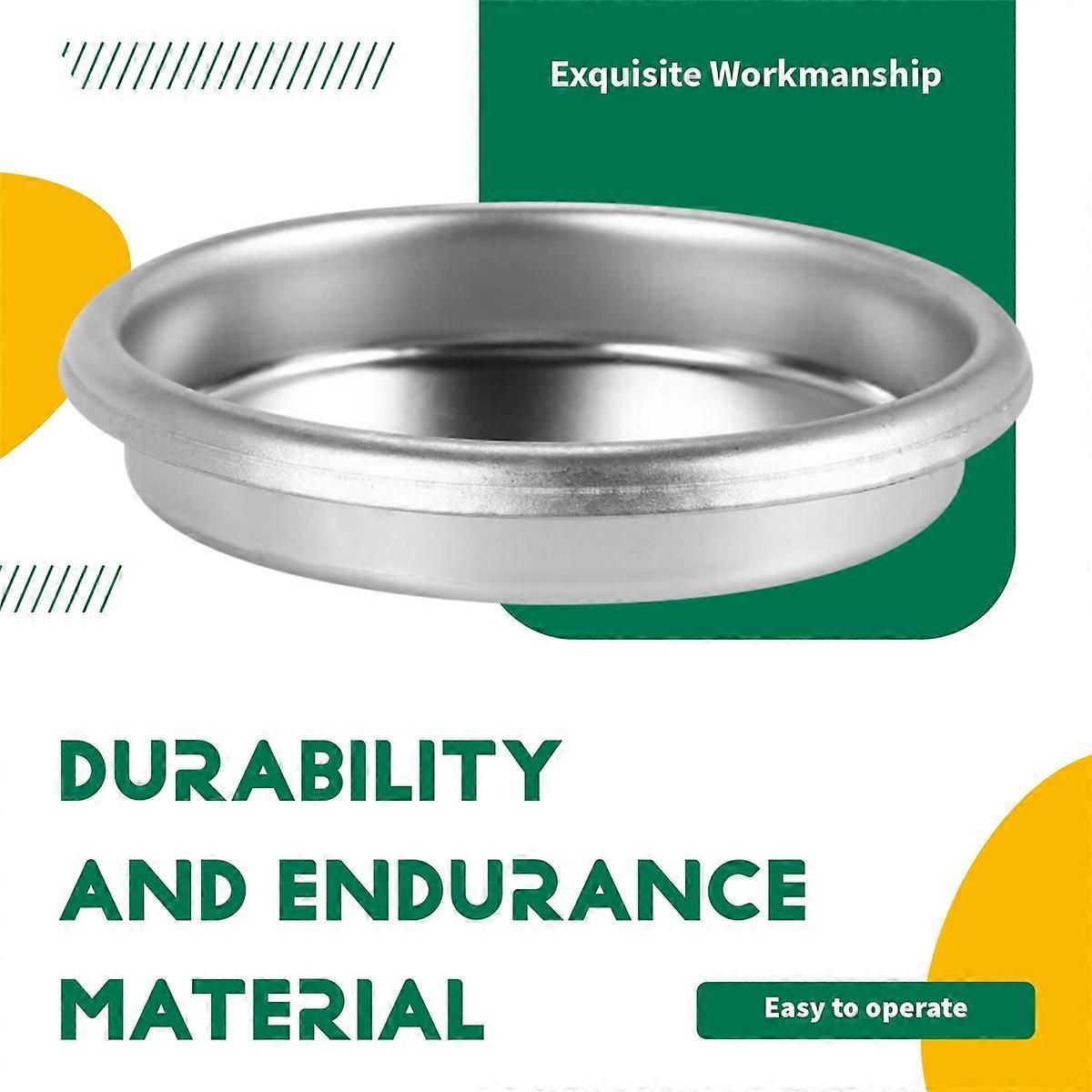 58Mm Coffee Machine Blank Filter/Stainless Steel Backwash Cleaning